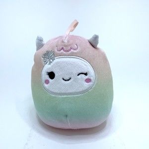 Squishmallow Yara The Yeti Holiday Ornament 4 Inch